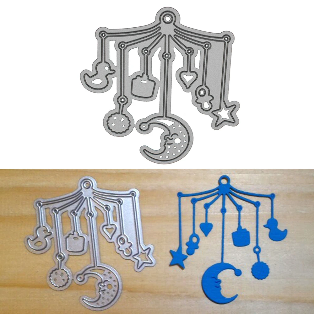 Милые колокольчики для колокольчиков металлические режущие штампы Трафаретный