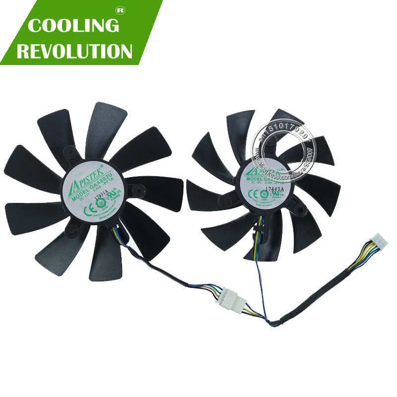 Вентилятор охлаждения GA92S2H 100 мм GAA8S2H GAA8S2U 4Pin для ZOTAC GTX 1060 1070 Ti MINI HA 1080 Ti|Кулеры и