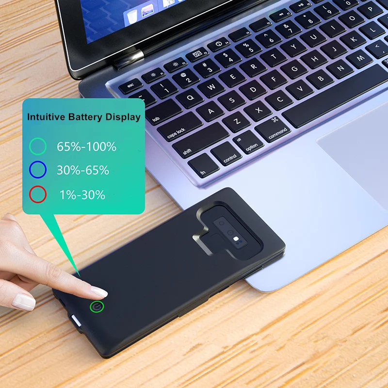 Чехол 7000 мАч для Note 9 Power Bank запасной аккумулятор зарядное устройство чехол Samsung