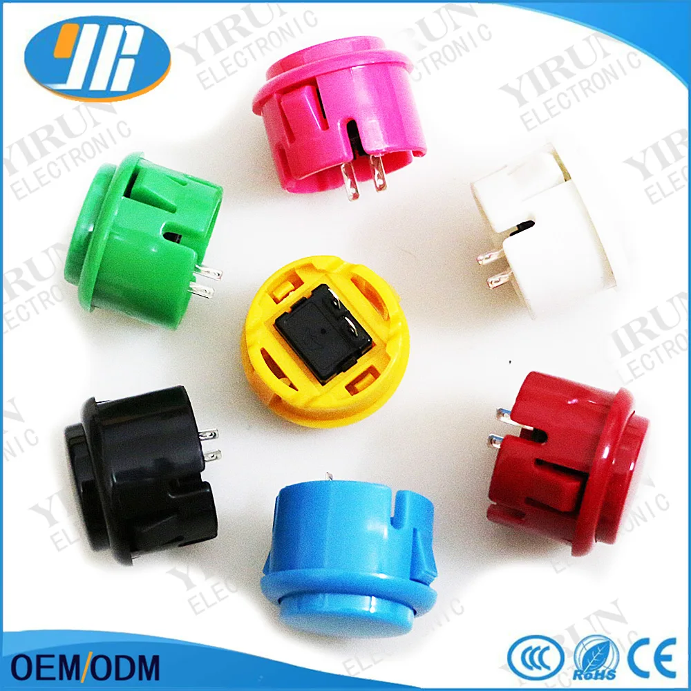 Набор сделай сам для аркадных игр джойстик с 8 нажимными кнопками USB-адаптер