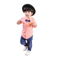 2019 new baby boy clothes suit the spring of 2019 the new baby long sleeve shirt suit children trouser suit the 1 2 3 4