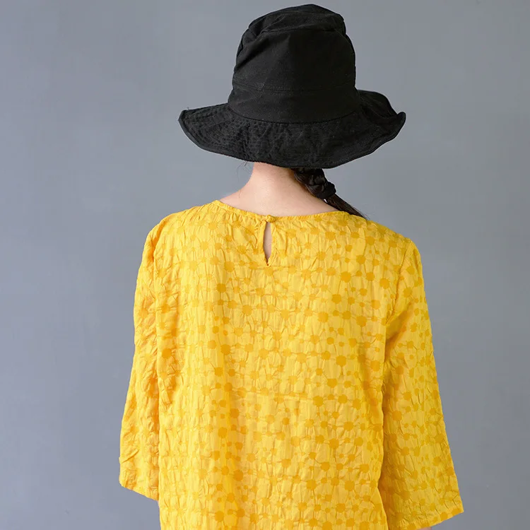 Осень 2017 г. оригинальный Дизайн Для женщин Винтаж элегантный круглым вырезом