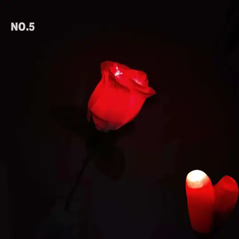 Волшебные фокусы с подсветкой в виде розы для влюбленных пар магия реквизит игрушки уличная сцена для вечевечерние бара магия