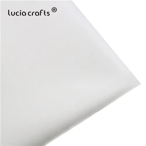 Распродажа! Lucia crafts 150*100 см матовый пряжа Костюмы ткани органзы Свадебные украшения костюмов сетчатые прозрачные H0901 - Цвет: C6 White
