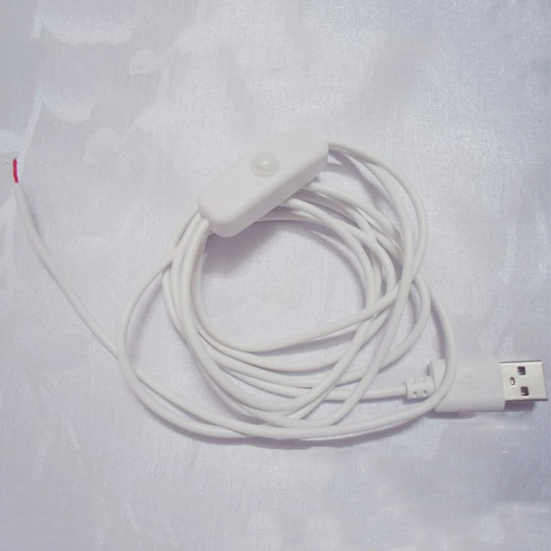 40 шт. USB шнур питания для Светодиодный настольной лампы|Сетевые шнуры и