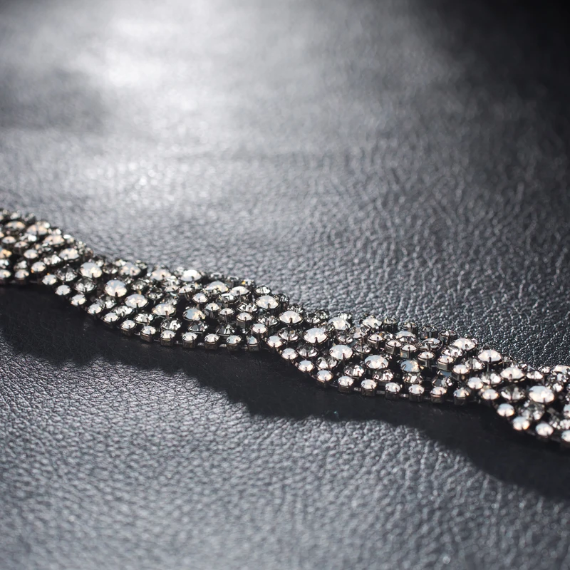 Neoglory горный хрусталь браслет Геометрический стиль классический дизайн леди