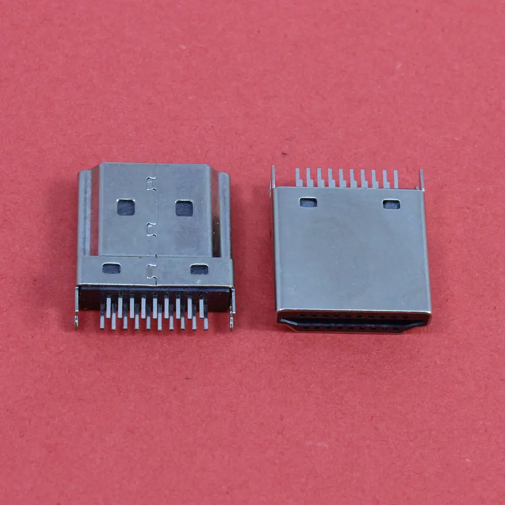 10 шт. HDMI USB 19pin B Тип Мужской Разъем для сиденья разъем 19 pin DIP зарядки Hd 180 градусов