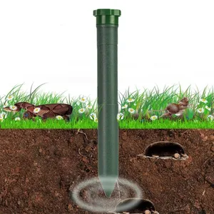 Ультразвуковой отпугиватель насекомых, стильный водонепроницаемый Отпугиватель вредителей, грызунов, уличная лампа для двора и сада, 124 шт.