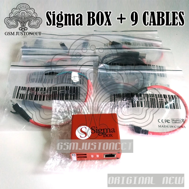 2019 новейшая версия 100% оригинал Sigma Box + 9 кабелей и ремонт для Nokia ZTE Huawei .......|repair fors|box