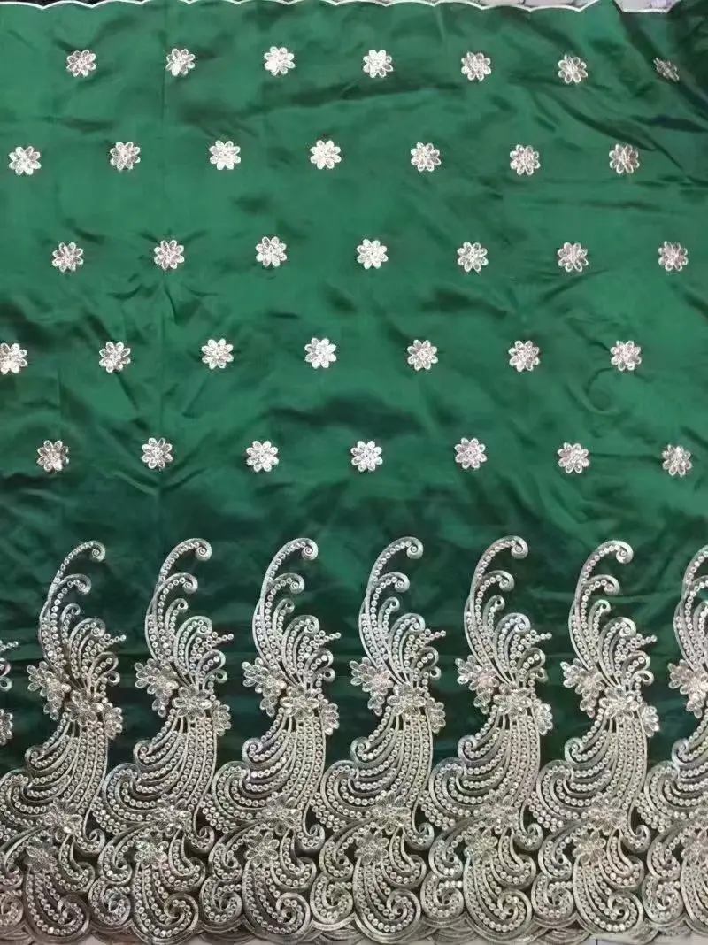 fashion black George Lace Fabric With Blouse Indian French Net For Nigeria Wedding Dress Silk fabric FFB6-14 | Дом и сад