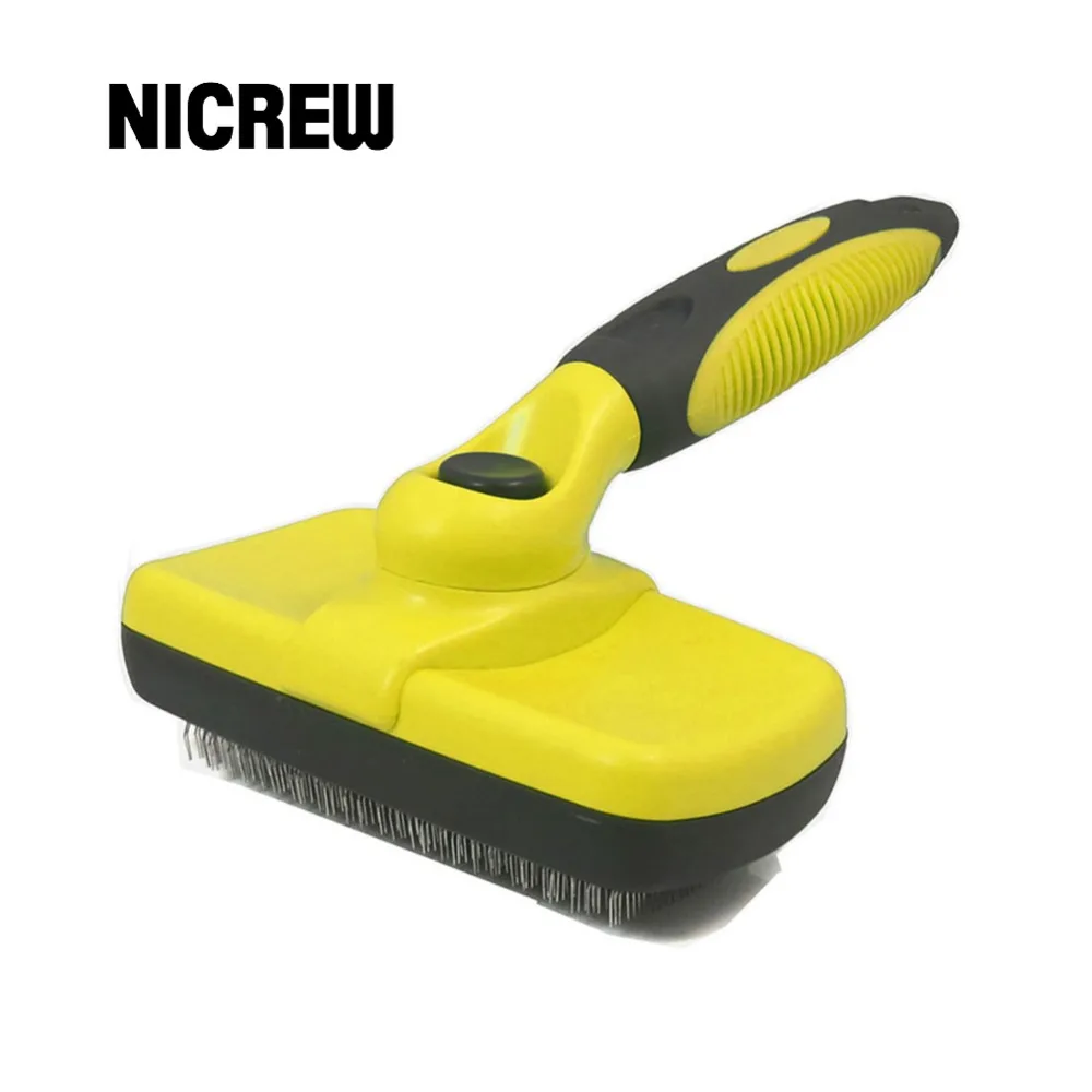 Nicrew расческа для ухода за домашними животными, инструмент для удаления волос для собак, домашних животных