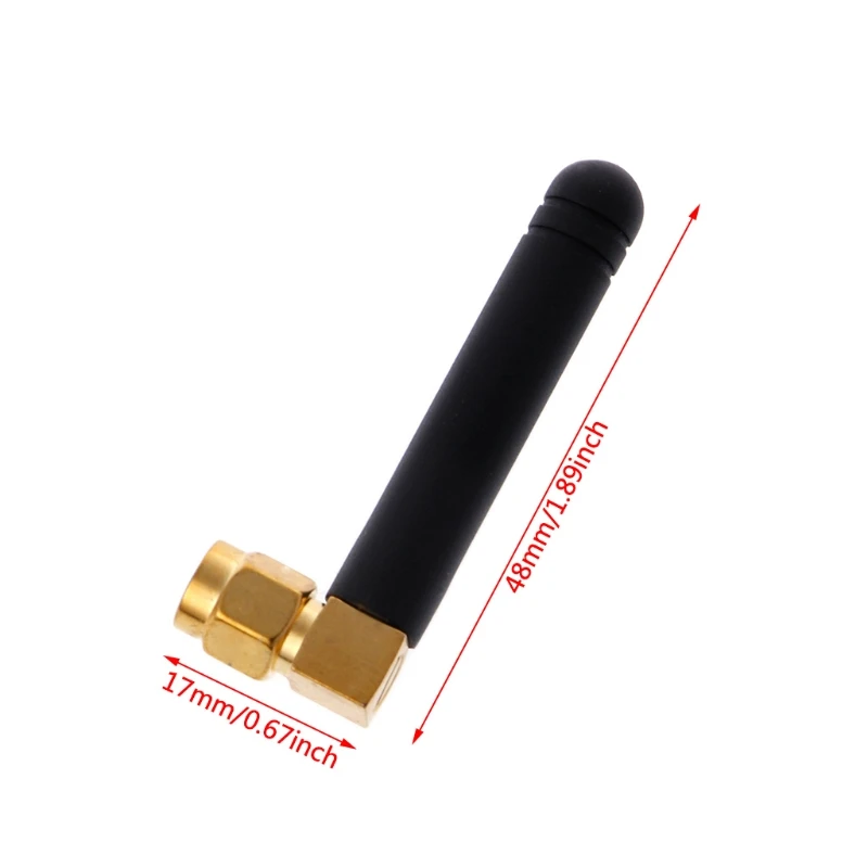 Антенна 433 МГц с прямым углом SMA разъем 2dBi 50 мм L15|antenna sma connector|antenna connectorantenna 433mhz |