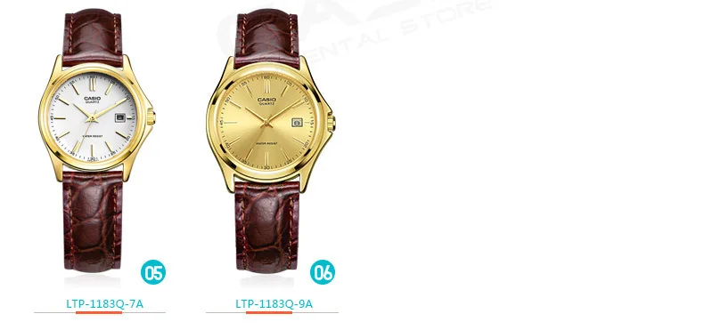 CASIO Часы Элитный Бренд Дата LTP-1183A-7A кварцевые наручные Часы Для женщин Мода Повседневное Relogio часы LTP-1183Q-7A