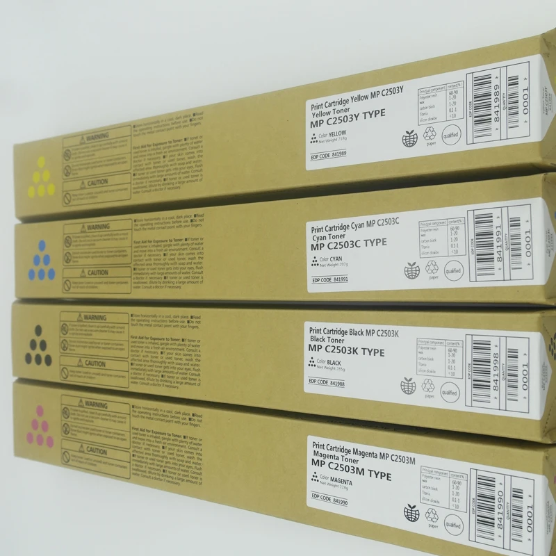 Высококачественный картридж с тонером Ricoh для Aficio MPC2003 MPC2503 MPC2011 SP BK C M Y| |