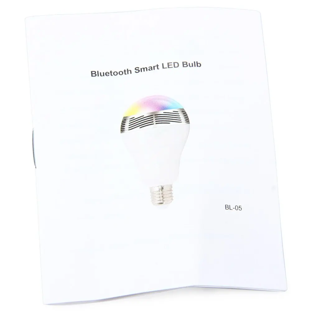 Умная лампа E27 светодиодный RGB свет Беспроводной Музыка Светодиодный потолочный