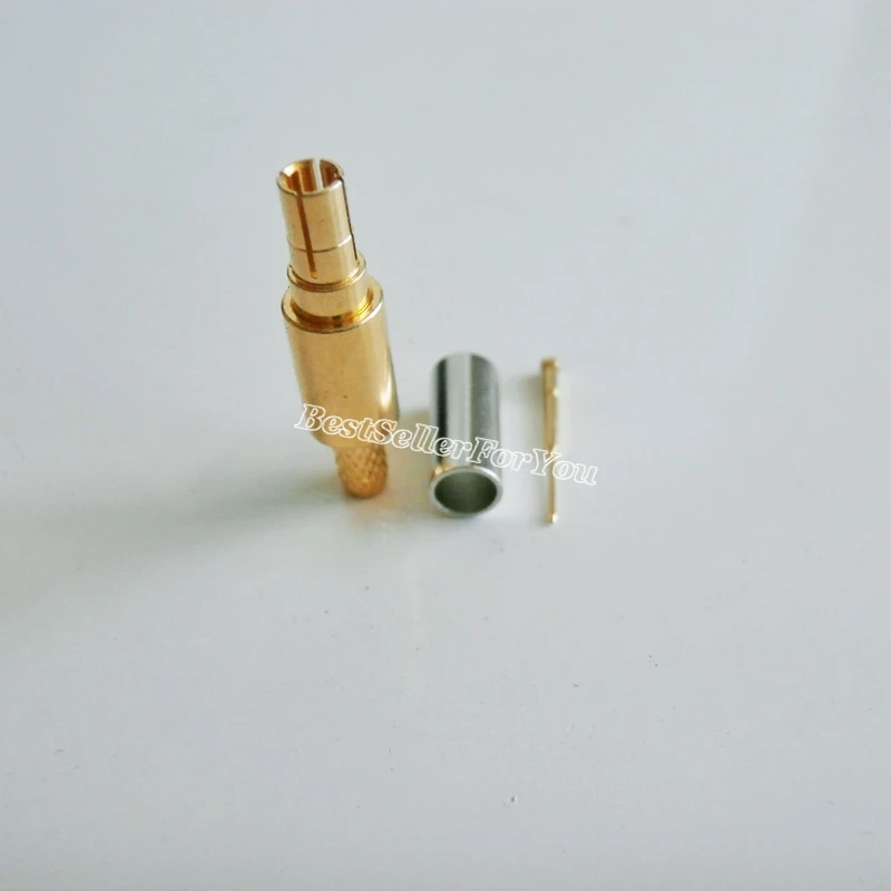 Прямой обжимной разъем CRC9 для коаксиального кабеля RG316 RG174 RG178|connector crimp|connector