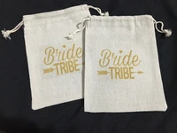 custom bride tribe bachelorette hangover recovery survival kit wedding favor gift bags bridal shower party candy pouches favors