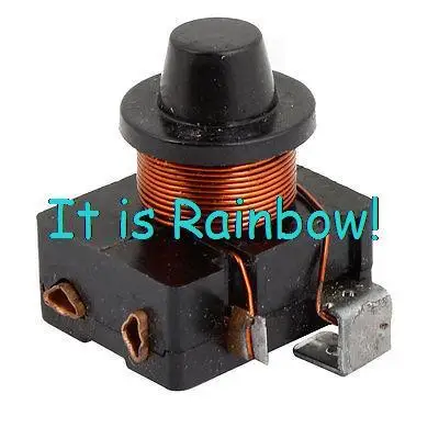 

1/8HP Refrigerator Plastic Housing Starter Compressor PTC Relay Black