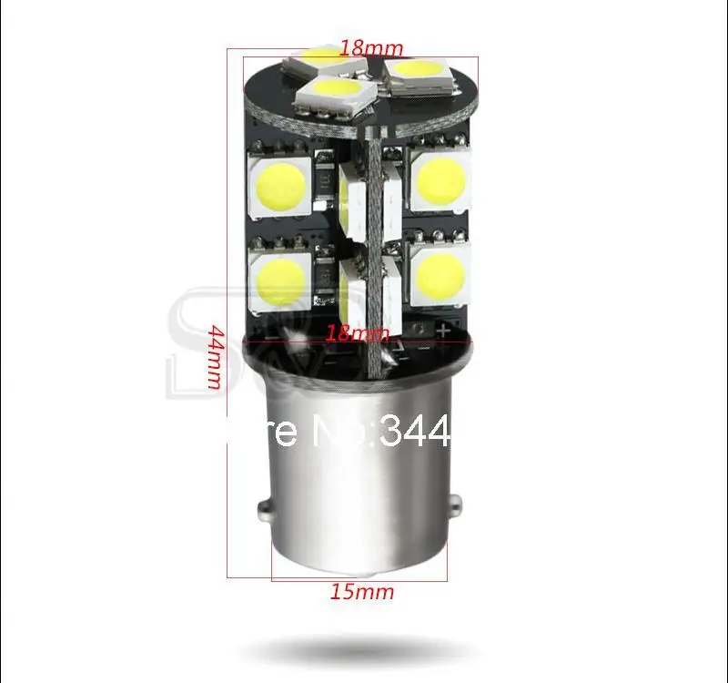1156 BA15S 19 SMD CANBUS OBC безошибочная автомобильная светодиодная лампа p21w R5W