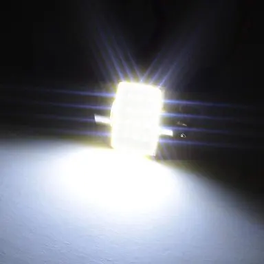 100% абсолютно новый 2 шт. белый 31 мм 12smd COB LED DE3175 лампочки лампы для салона