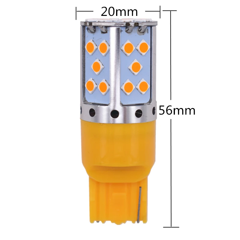 Светодиодсветодиодный лампы YSY T20 Led Canbus 3030 LED W21W 1156 7507 BAU15S без гипер вспышки
