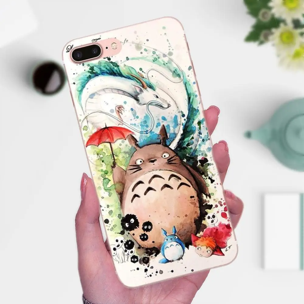 Мягкая розничная продажа новая мода для Xiaomi Redmi Note 2 3 3S 4 4A 4X 5 5A 6 6A Pro Plus Studio Ghibli |