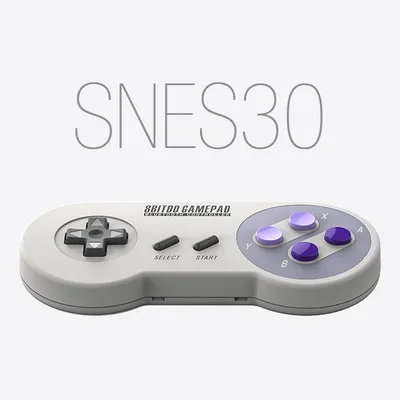8bitdo SNES 30 Bluetooth геймпад Беспроводной игра Поддержка Windows/Android/macOS/паровом/nintendo