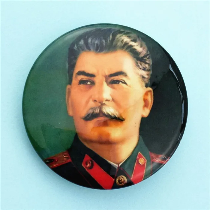 Брошь СССР В. И. Ленина, высокое качество WW2, русские значки, Вторая мировая война, русская армия, брошь СССР, Прямая поставка - Цвет: Stalin
