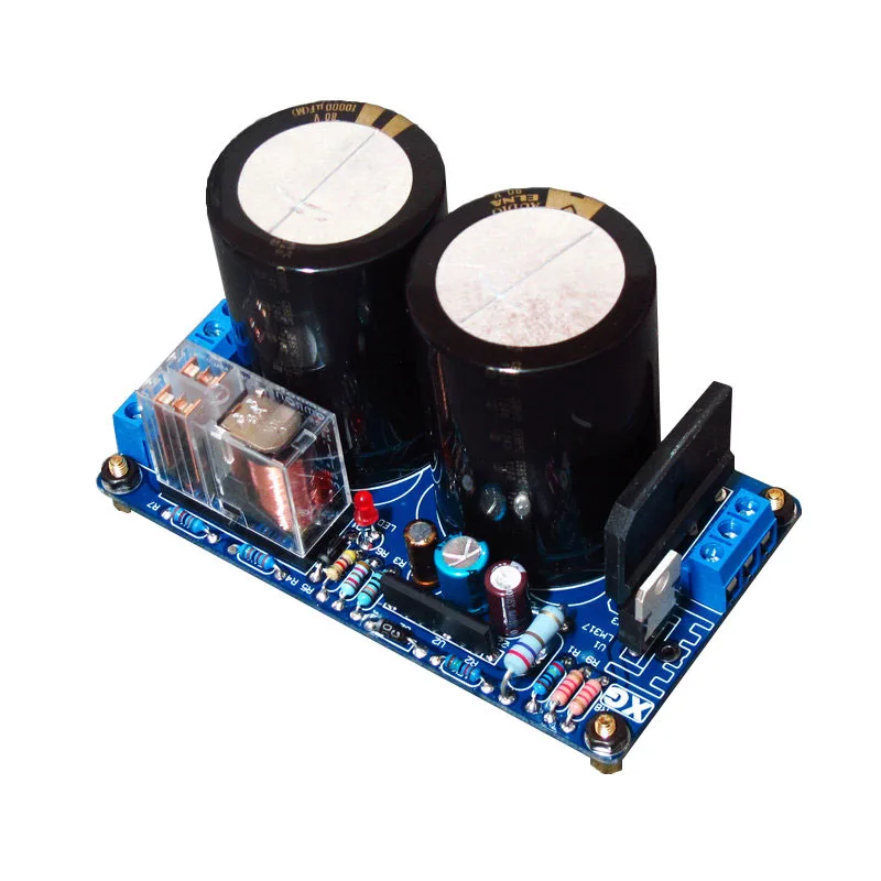 

Комплект KYYSLB D25XB60 LM317T, домашний усилитель звука, плата питания, Двойной источник питания, интегрированная 1237 Защитная плата для динамика