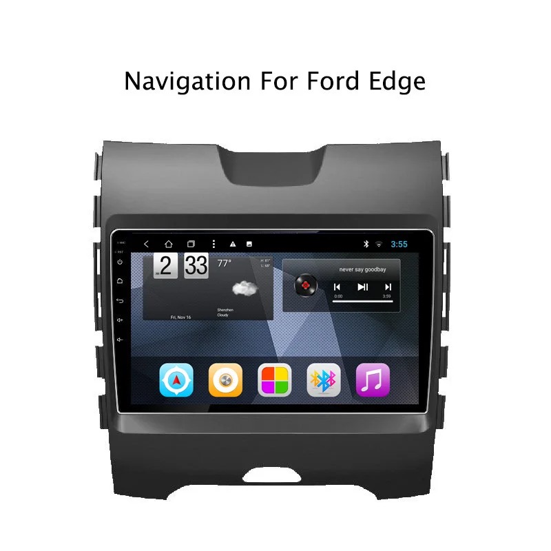 9 &quot2G ram 32G rom Восьмиядерный Android 8 1 автомобильный радиоприемник стерео для Ford Edge 2013