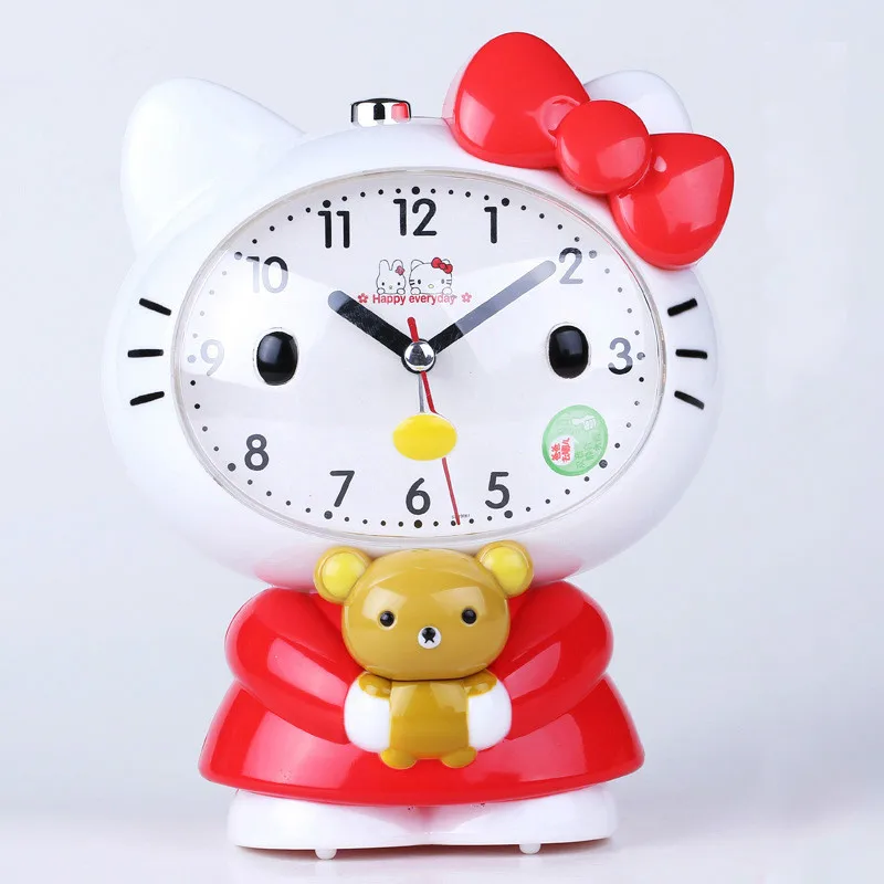 Часы детские электронные с мультяшным рисунком креативные прикроватные