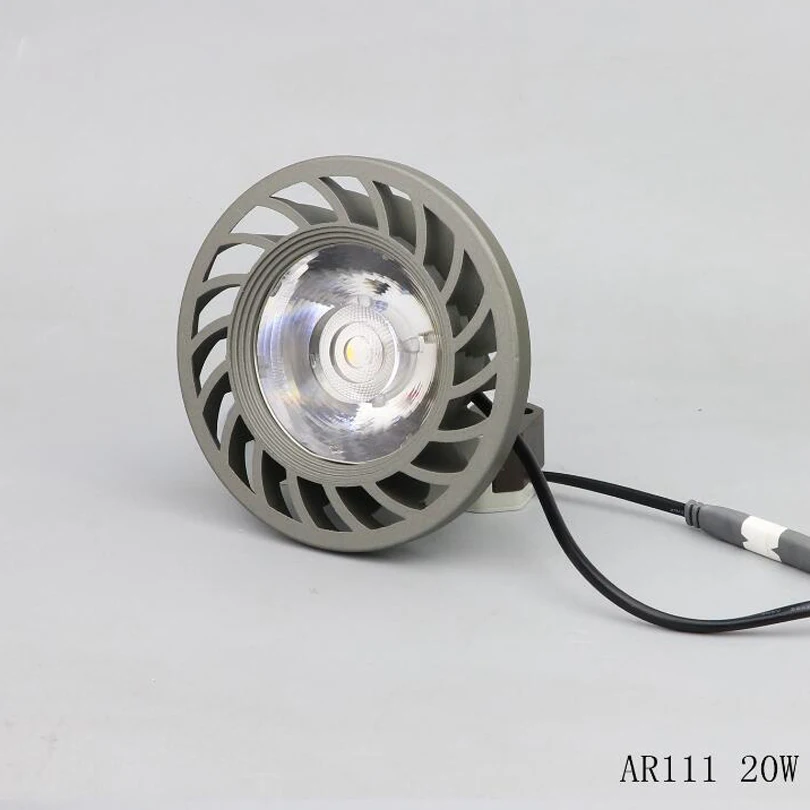 

Free shipping AR111 15W led cob 20W 30W lamp G53 LED 110-240V ar111 led bulb ar 111 led spotlight 10PCS