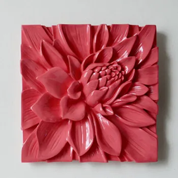 1pcs Fashion wall home accessories resin muons wall decoration tv sofa background wall soft - Цвет: A1