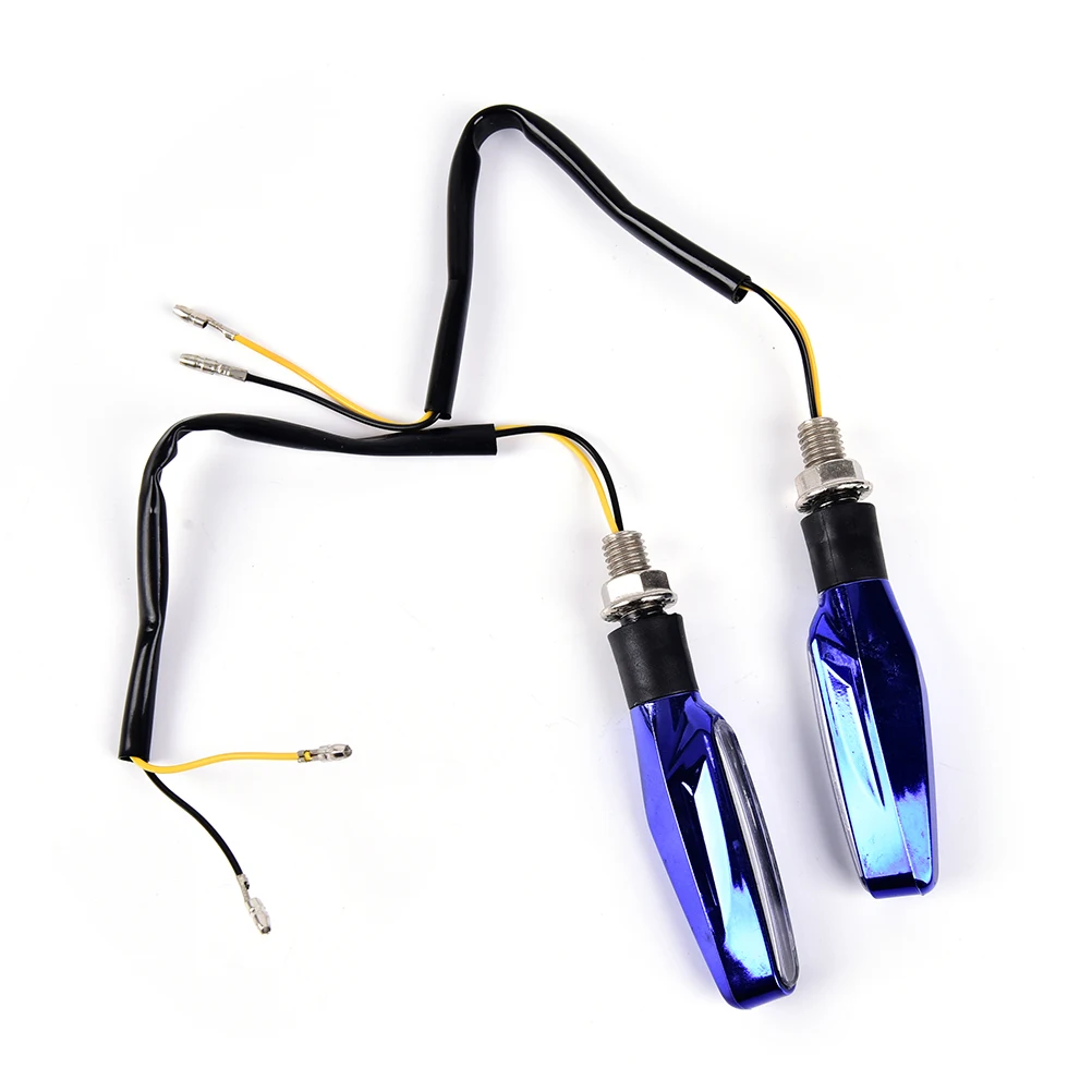 

1pcs Universal Motorcycle LED Turn Signal Light Indicator Flasher Light Flexible Amber Blinker Lamp Light For Moto Motorbike
