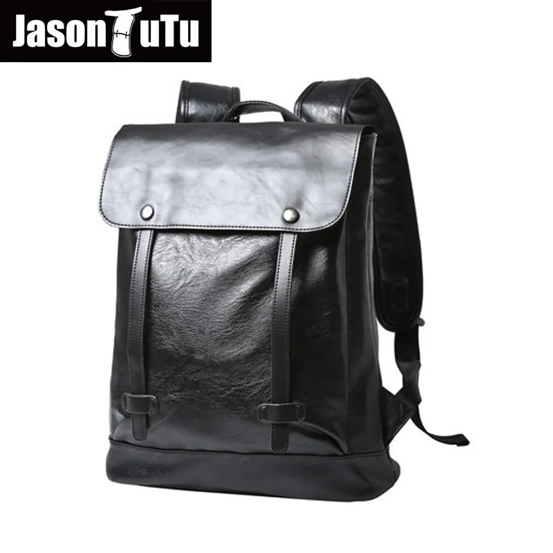 Фирменный дизайн Для Мужчин's рюкзак высокого качества черный Искусственная