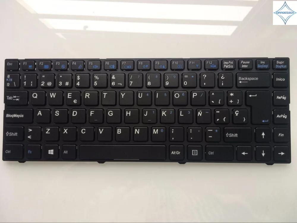 

Новая клавиатура для ноутбука Clevo Itautec W7535 W7545 A7520 SP с испанской раскладкой