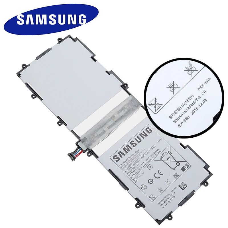 Оригинальный запасной аккумулятор и Инструменты SAMSUNG SP3676B1A для планшета Samsung Galaxy