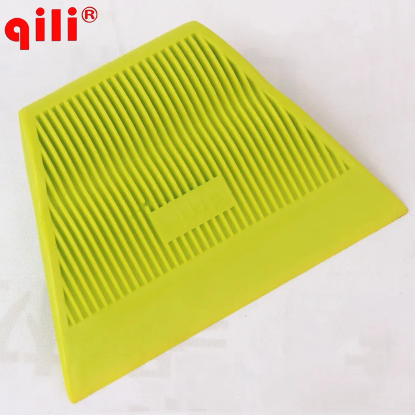 

1000pcs QG-05-01 Auto Car vinyl window tint Film Apple Green color Paster sticker Ladder-shaped squeegee Scraper Scrapers Tools