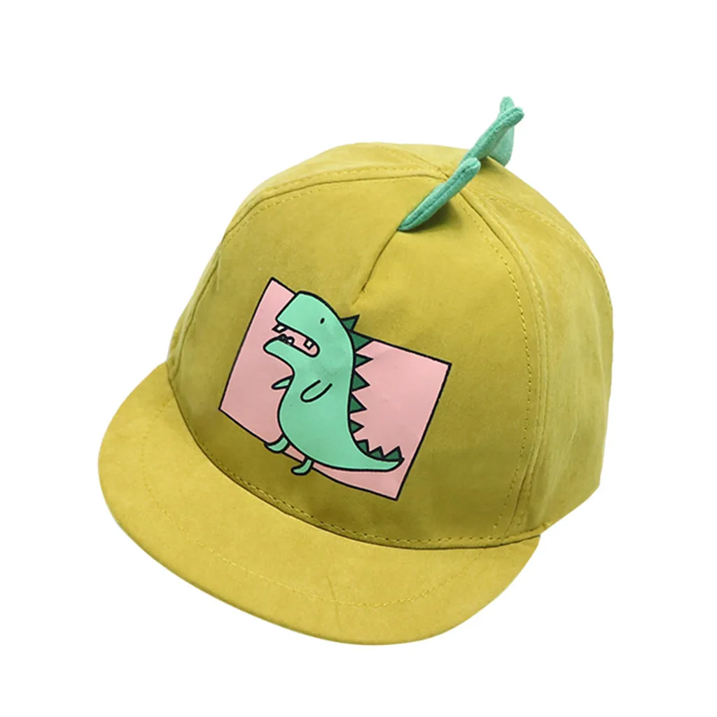 CHAMSGEND Baby Boy Hats Soft Cotton Dinosaur Sunhat Eaves Baseball Cap Sun Hat Beret MAY2 P35 | Детская одежда и обувь