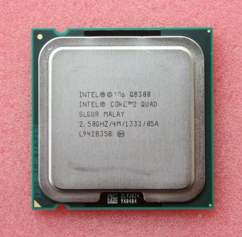 Четырехъядерный процессор Core 2 Q8300 5 ГГц 4 МБ 1333 МГц разъем 775 процессор|775 cpu|socket cpucore
