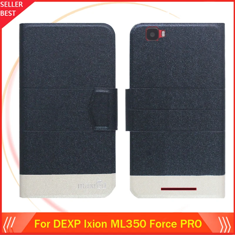 5 видов цветов жарко! DEXP Ixion ML350 Force PRO Кожаный чехол для телефона Прямая поставка с