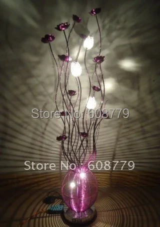 

F032-- New Arrival Free Shipping Aluminum Flower Floor Lamp