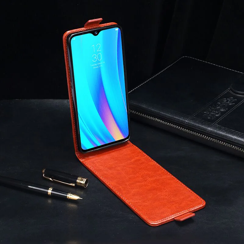 Для Oppo Realme 3 Pro Чехол 6 дюйма роскошный Магнитный Флип PU кожаный чехол для 3Pro