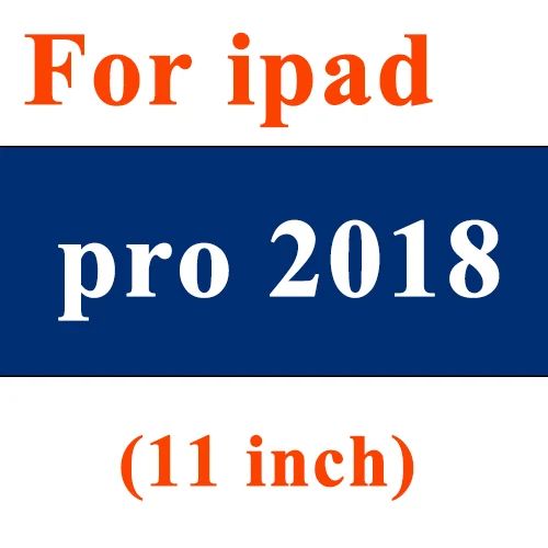 pro 2018 11 inch Закаленное стекло для iPad Pro 12,9 дюйма защита экрана планшета на для Apple iPad Pro 10,5 '' 11" Защитная стеклянная пленка - Цвет: pro 2018 11 inch