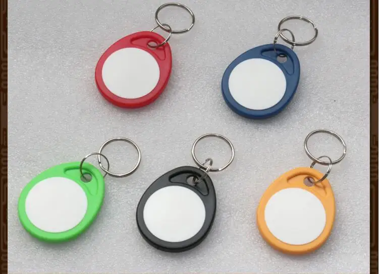 

100pcs 13.56MHZ CPU Keychain 4 CPU card CPU anti-copy card CPU access card CPU elevator card 7K CPU+1K Token