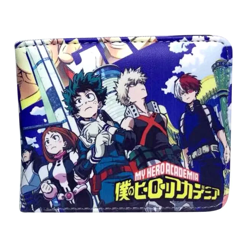 Кошелек для косплея из аниме my hero academy складной короткий кошелек с держателем
