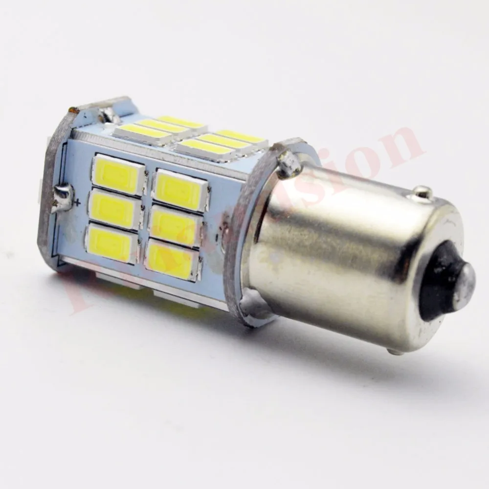 Ruiandsion 1 шт. 6 в/12 V/24 V Авто P21W BA15S 1156 5630 30SMD поворота Автомобильные светодиодные 6000 K сигнальные огни для парковки