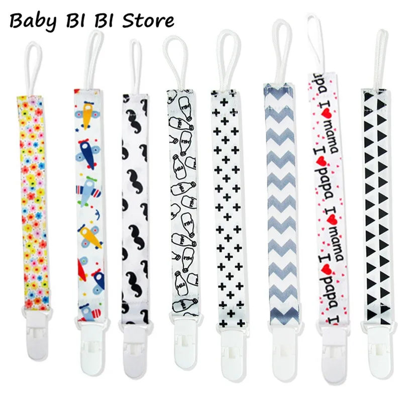 

Baby Pacifier Clip Dummy Holder Soother Chain Drop-resistant Buckle Strap