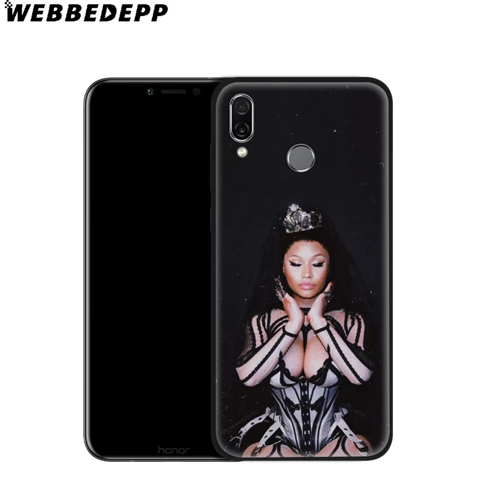 Мягкий чехол Rap Singer Nicki Minaj для Huawei P8 P9 P10 P20 P30 Lite Pro P Smart Z Plus 2019 Y6 Prime 2018 2017 Mini |