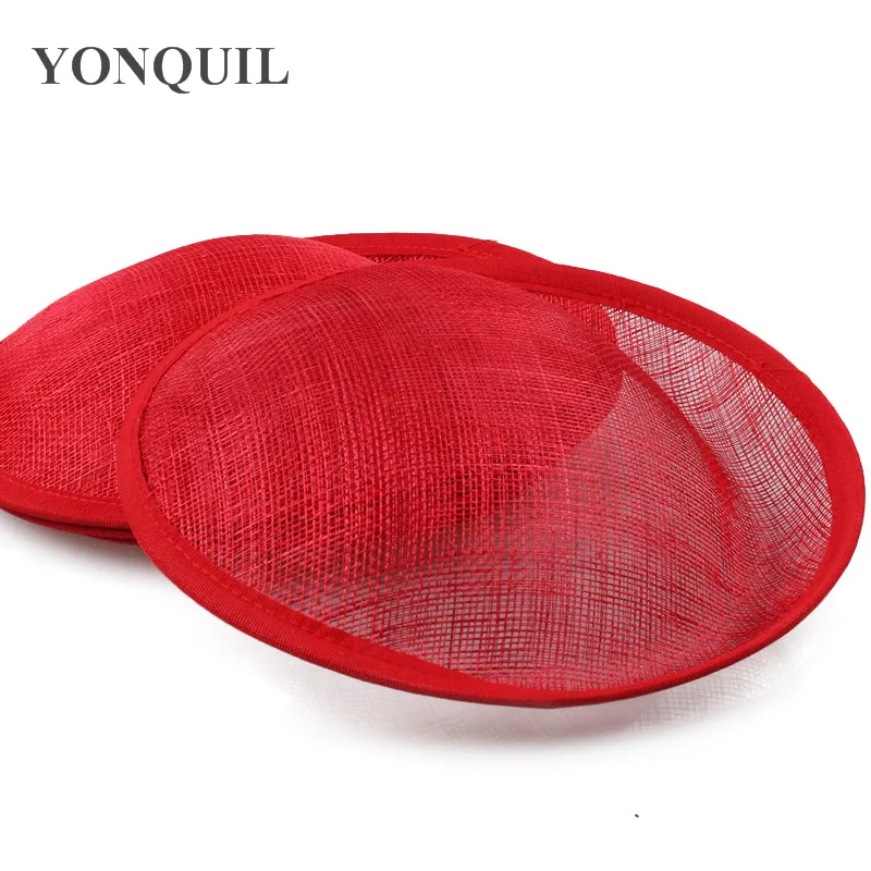 20 см Sinamay основа для вуалетки делая вуалетки красные вечерние головные уборы millinery Коктейльные головные уборы свадебная прическа 17 цветов для выбора